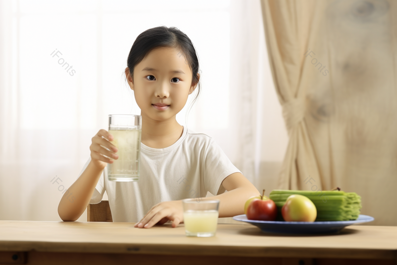吃早餐的女孩实拍摄影图,高清,摄影图,摄影图片,图片大全,摄影图免费下载